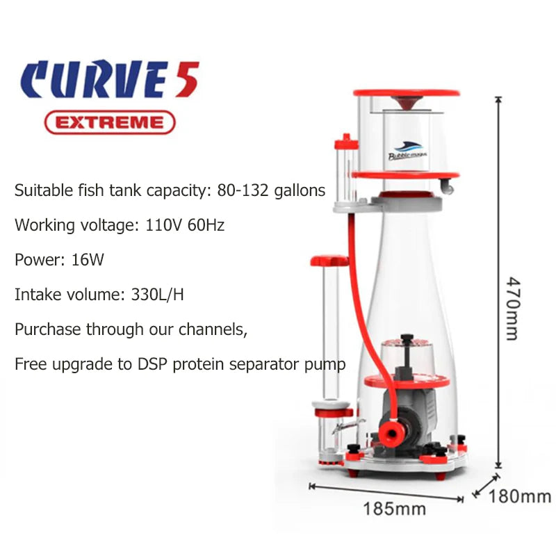 Bubble Magus Curve 5 Protein Skimmer | Reef Aquarium Filtration