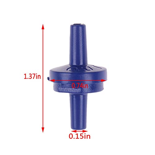 Non Return Valve blue