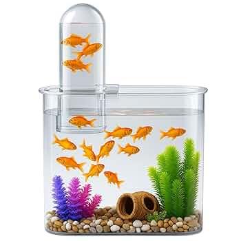 Bluepet BL 10V | betta tank | Floating aqua tower