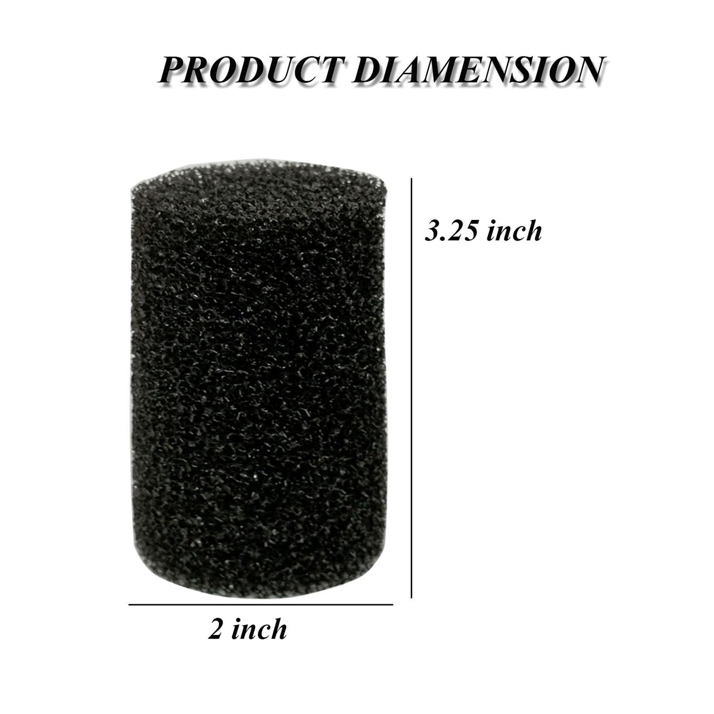 Filter sponge round (1 Piece)