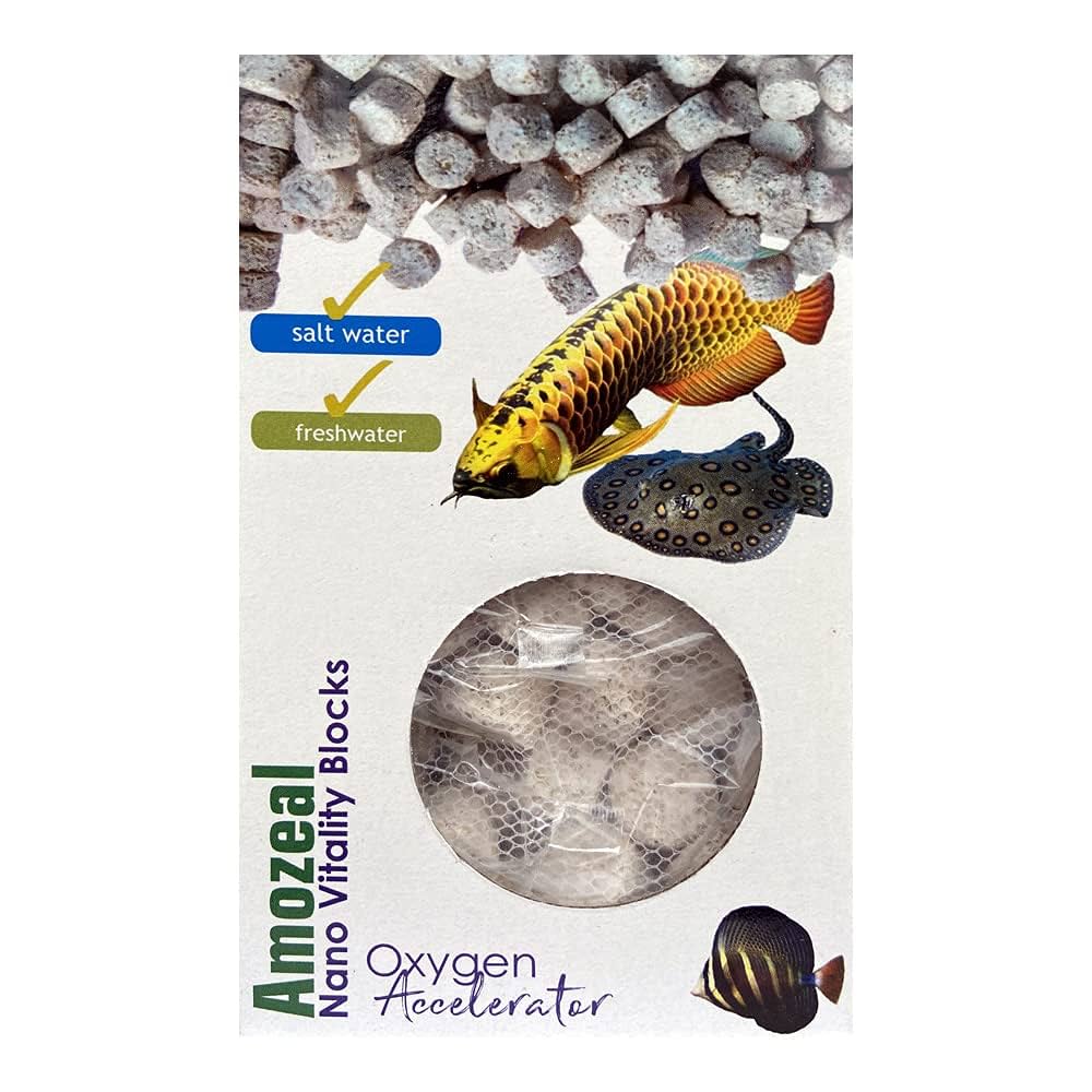 Amozeal nano vitality blocks | filter media | Aquatic remedies