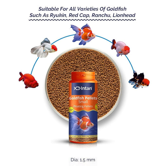 Intan Goldfish Pellets (1.5mm dia) 55g