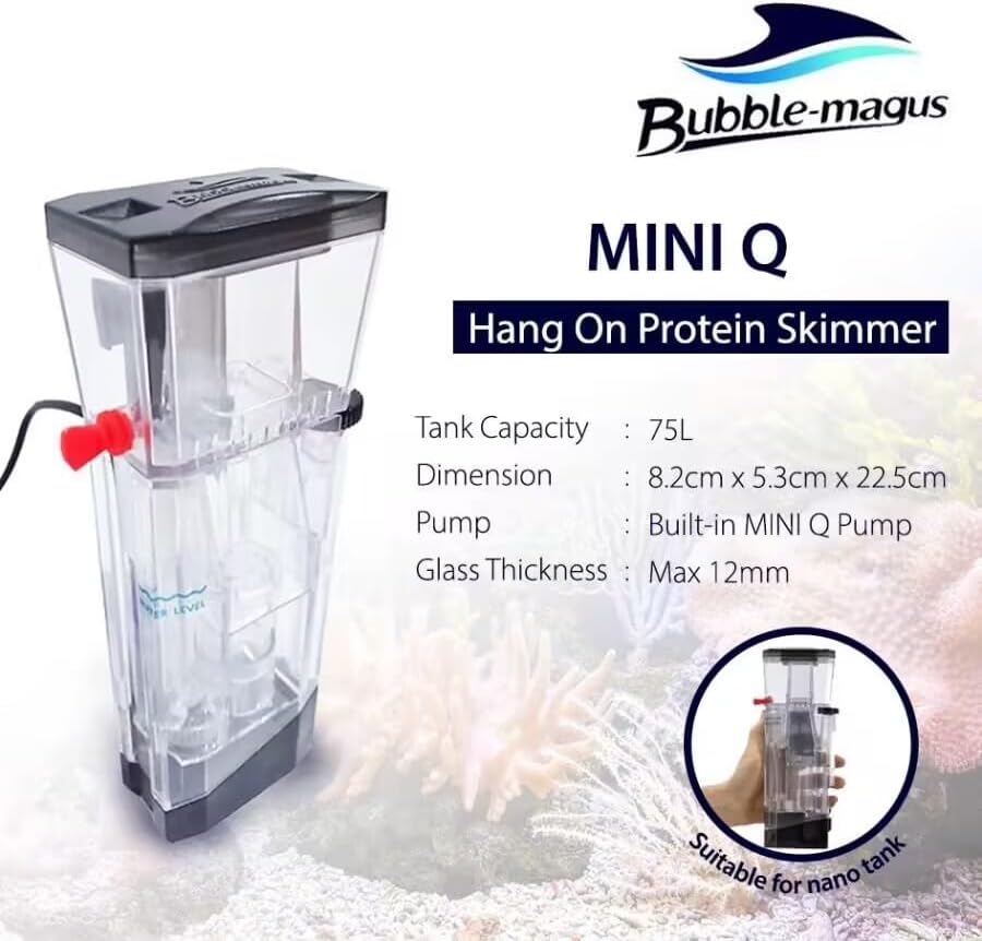Bubble Magus Mini Q | Marine Protein skimmer