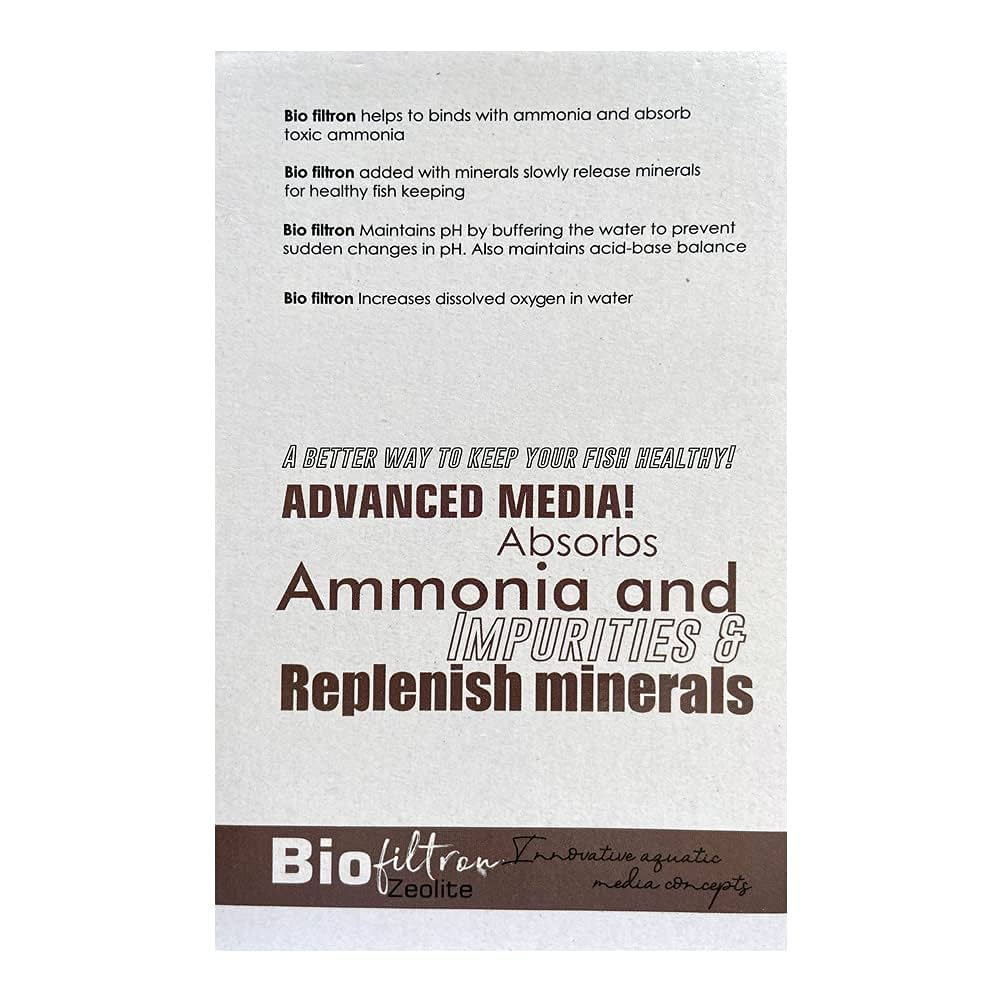 Bio filteron zeolite | filter media | Aquatic remedies