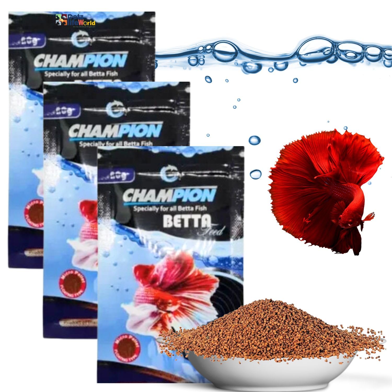 Champion Betta food – Veda Aquarium - Main Image