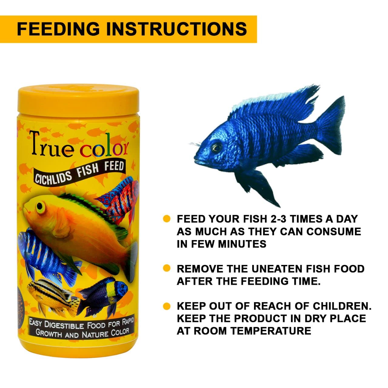 True Colour Cichlid Food