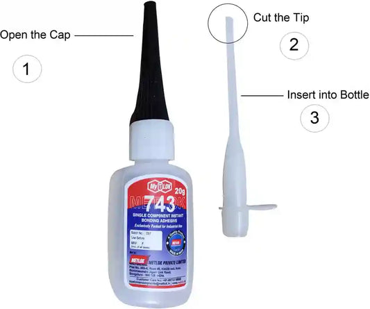 743 Glue to stick Rocks & Driftwoods