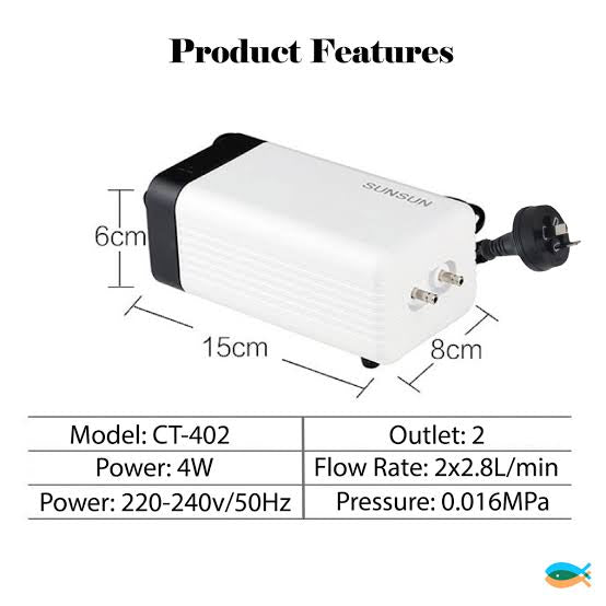 SUN SUN CT 402 AIRPUMP