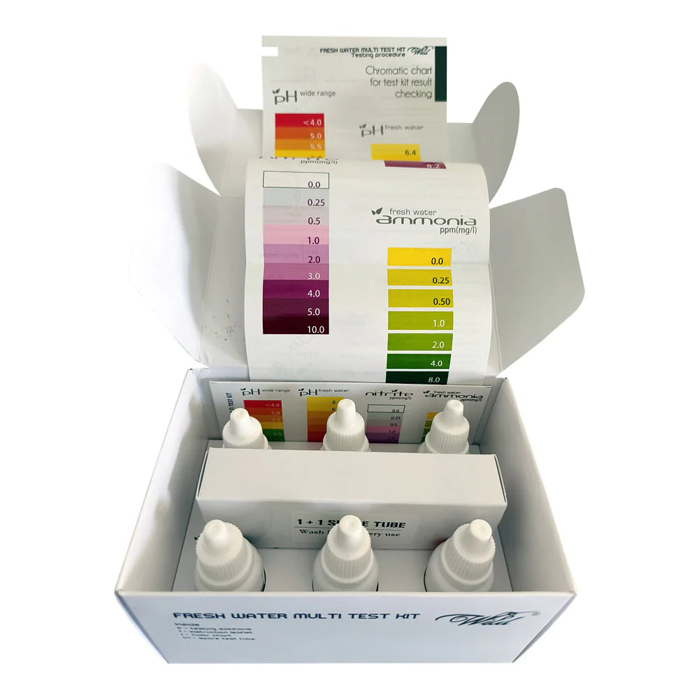 Wild Fresh water Testing kit | Aquatic Remedies | 200 Tests