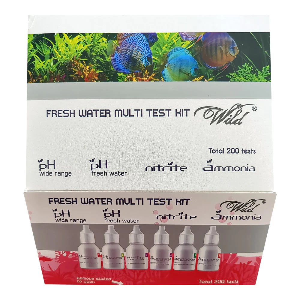 Wild Fresh water Testing kit | Aquatic Remedies | 200 Tests