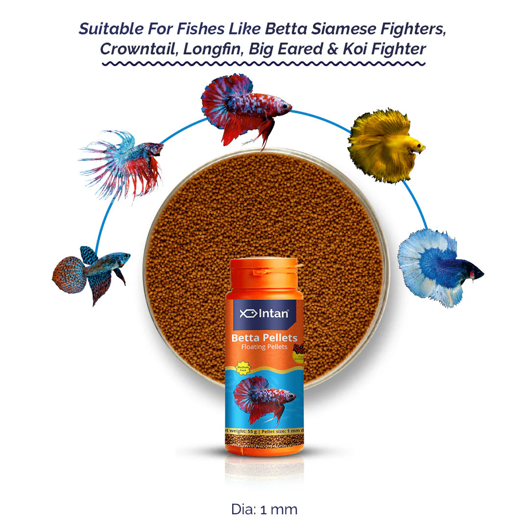 Intan Betta Pellets ( 1mm dia) | 55g