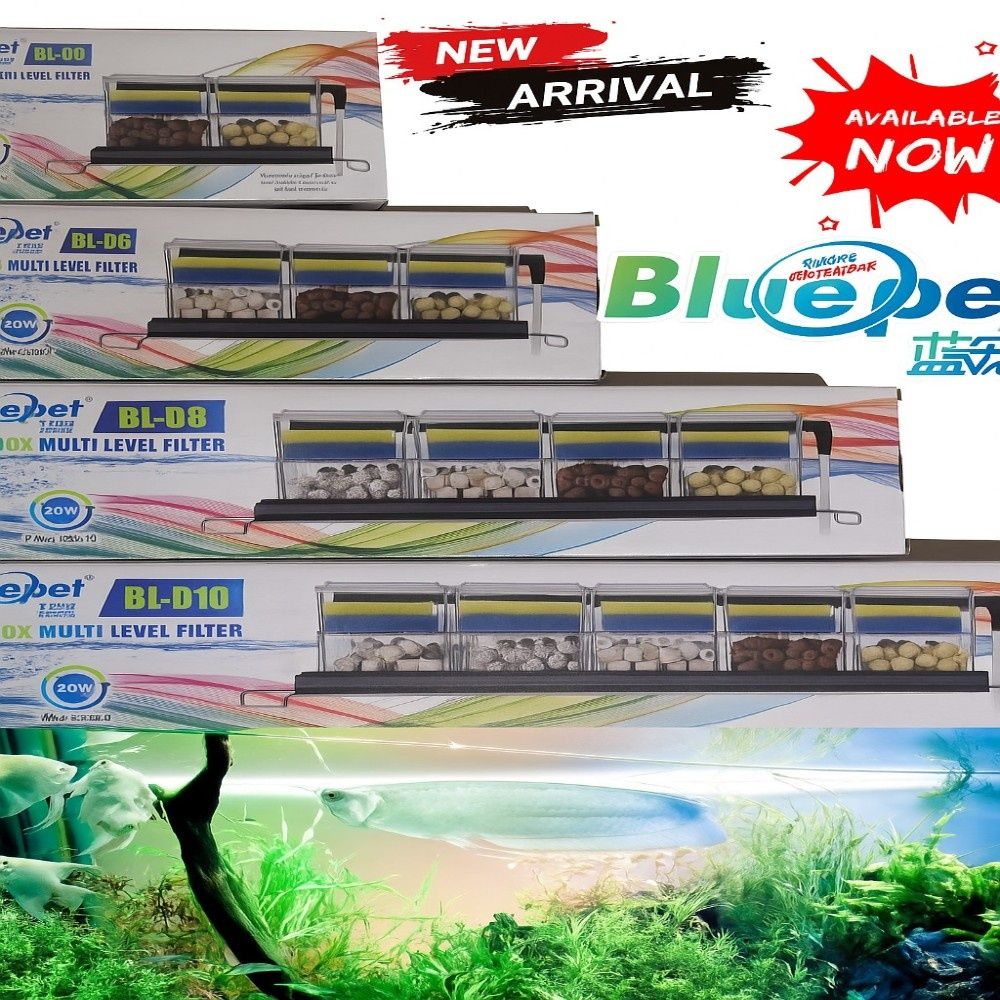 Bluepet Drip Box Multi level Filter