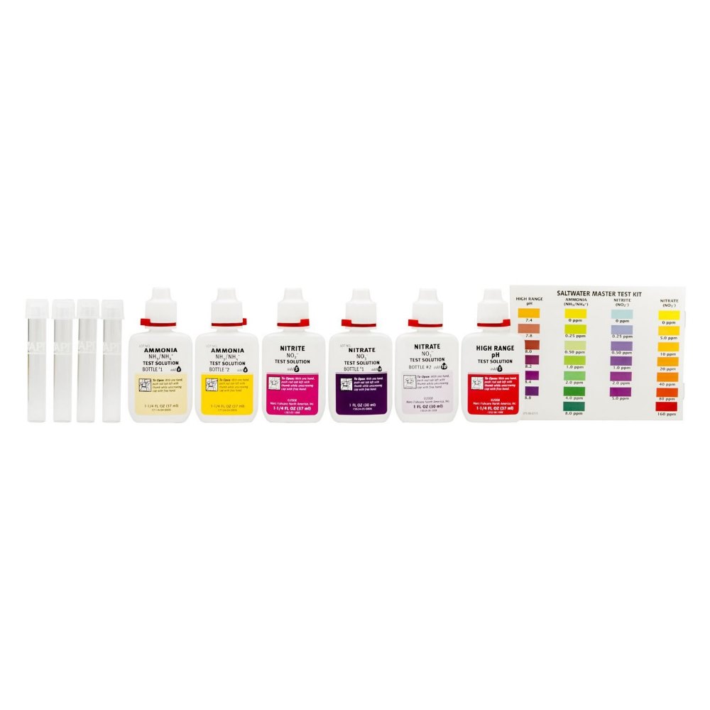 API Fresh/ Salt WaterTesting Kit | 550 tests