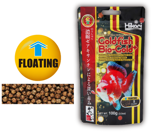 Hikari Goldfish Bio Gold plus | Goldfish feed | 100g | Floating