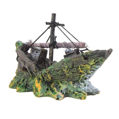 Ship Wreck | Aquarium ship decor | Broken ship