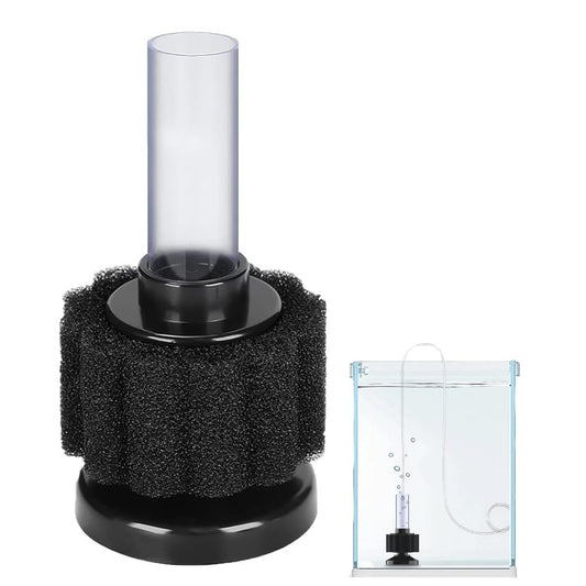 Mini sponge filter for nano aquarium