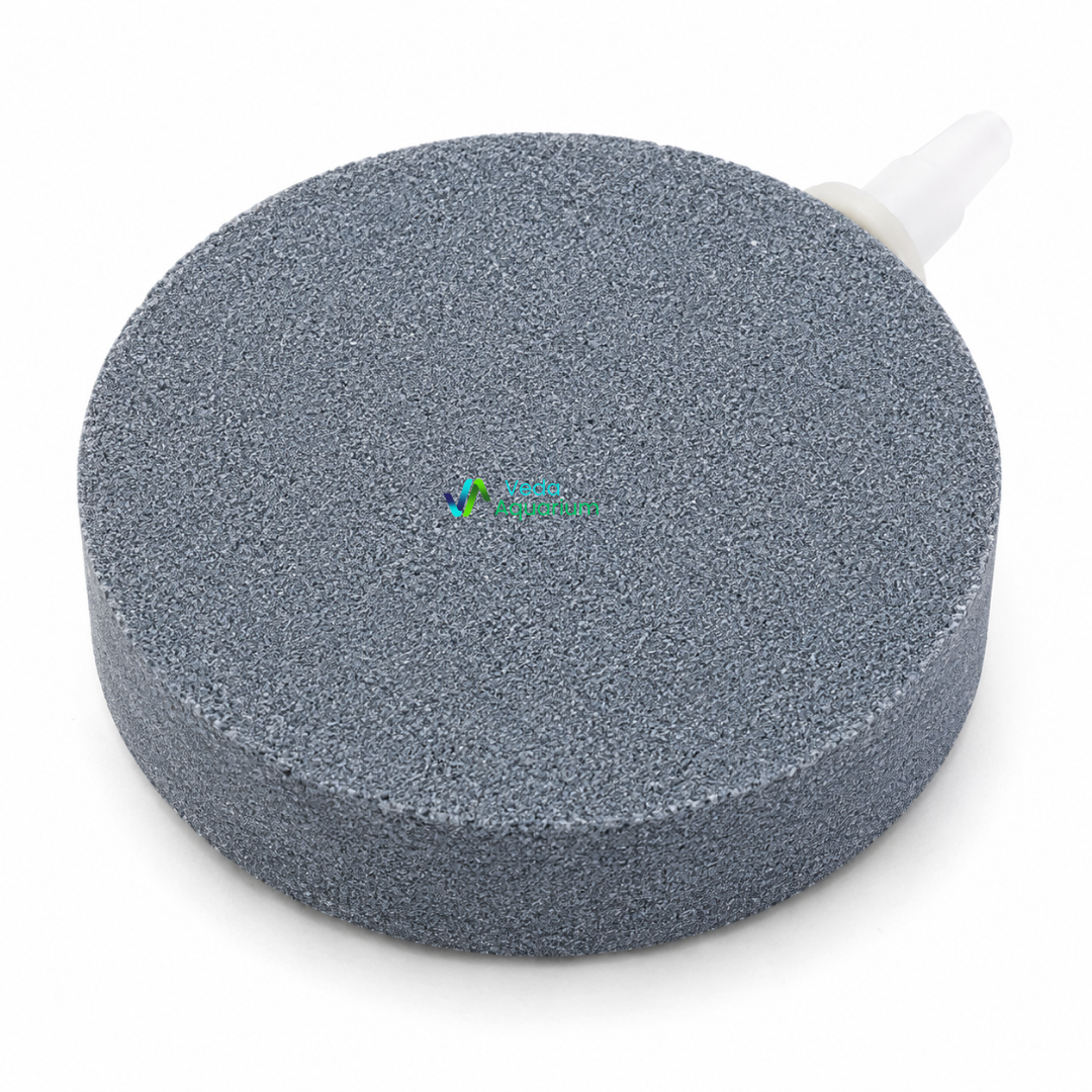 Grey Disc Airstone small (ASC 40) | Fine Bubble Air Stone for Fish Tank Aeration