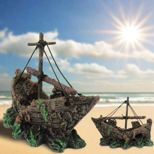 Ship Wreck | Aquarium ship decor | Broken ship