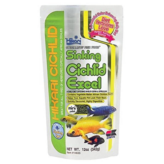Hikari Sinking Cichlid Excel | Cichlid food | Mini Pellet