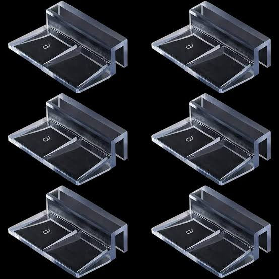 Crate glass cover clips (4 pcs)