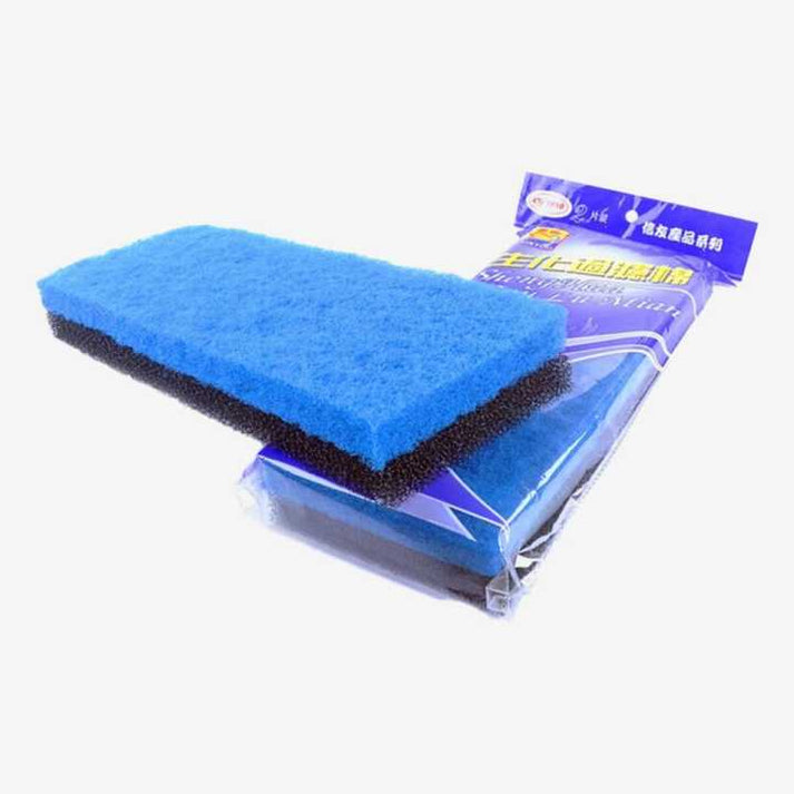 Washable Sponge (Blue & Black) – Veda Aquarium