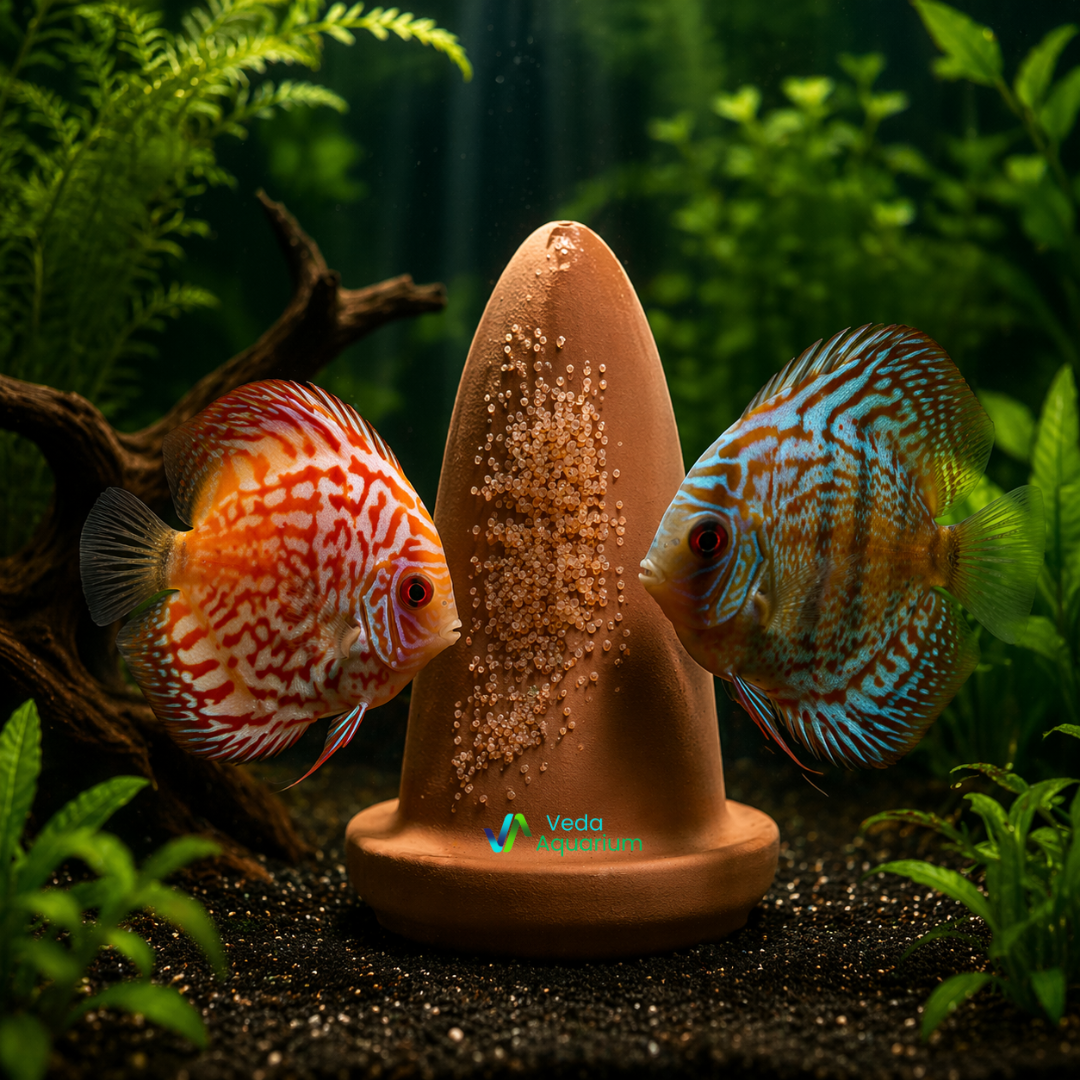 Clay Discus Breeding Cone | Aquarium Spawning Cone for Discus Fish