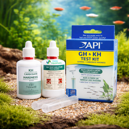 API GH & KH Test Kit | Aquarium Water Hardness Testing Kit