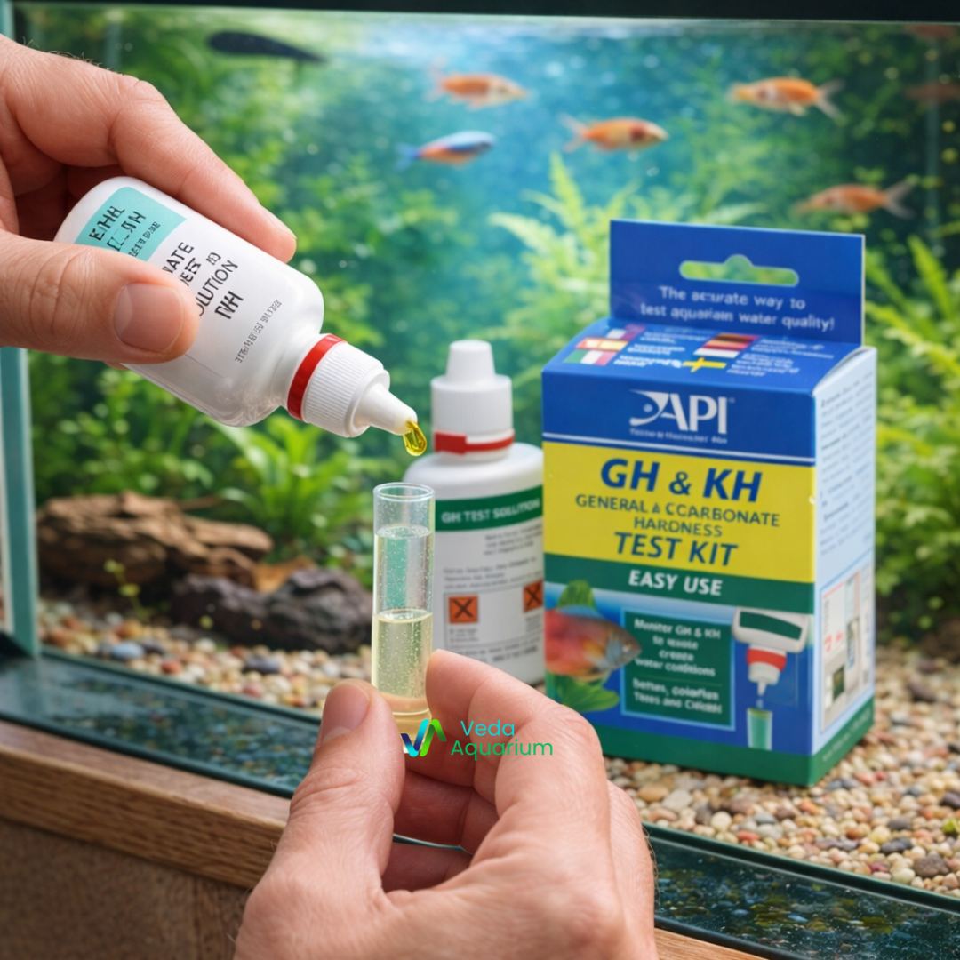 API GH & KH Test Kit | Aquarium Water Hardness Testing Kit – Veda Aquarium