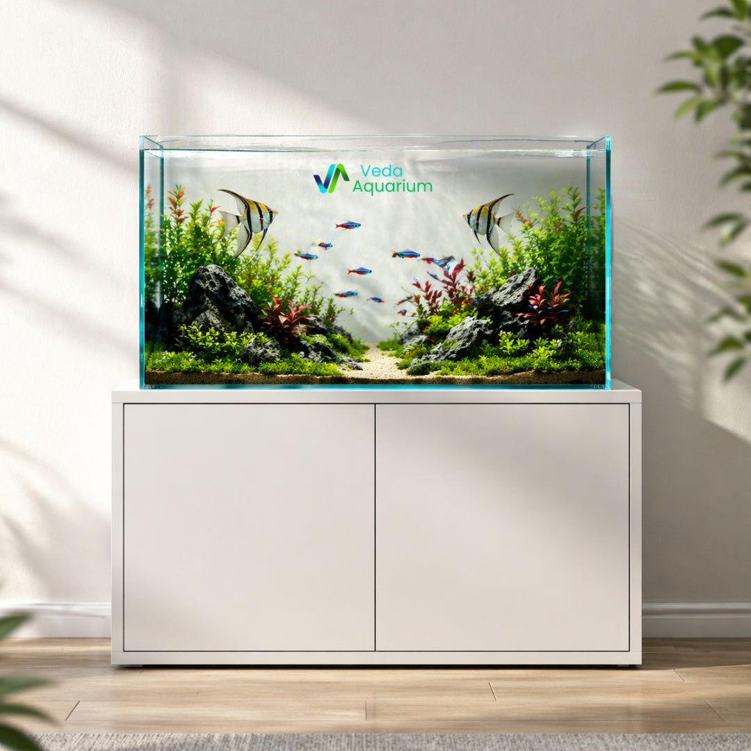 Crystal Clear Glass Aquarium | 90x45x45 cm - 10mm | Premium Fish Tank