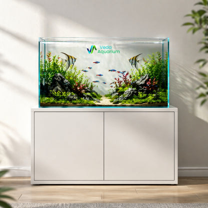 Crystal Clear Glass Aquarium | 90x45x45 cm - 10mm | Premium Fish Tank