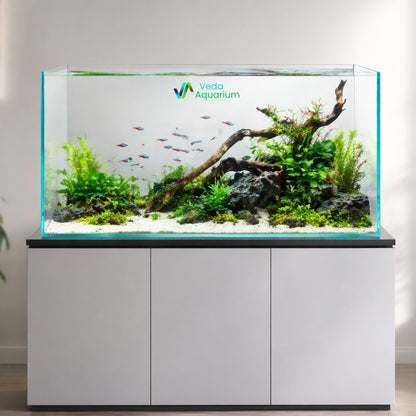 Crystal Clear Glass Aquarium | 90x45x45 cm - 10mm | Premium Fish Tank
