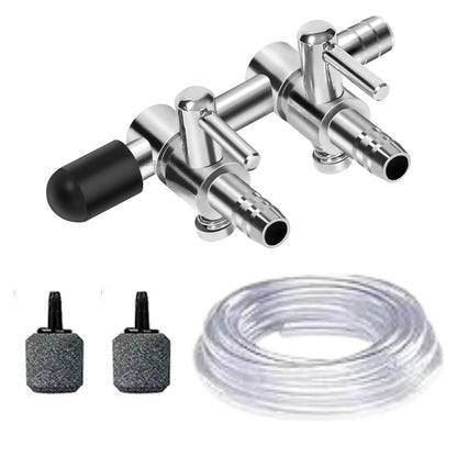 2 in 1 Splitter with Controller (steel)