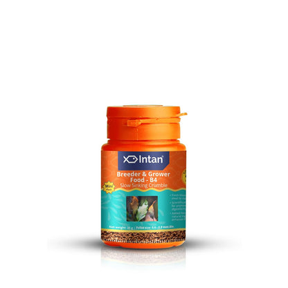 Intan Breeder & Grower Food | Premium High Protein Fish Food | 35g