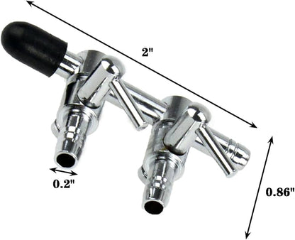 2 in 1 Splitter with Controller (steel)