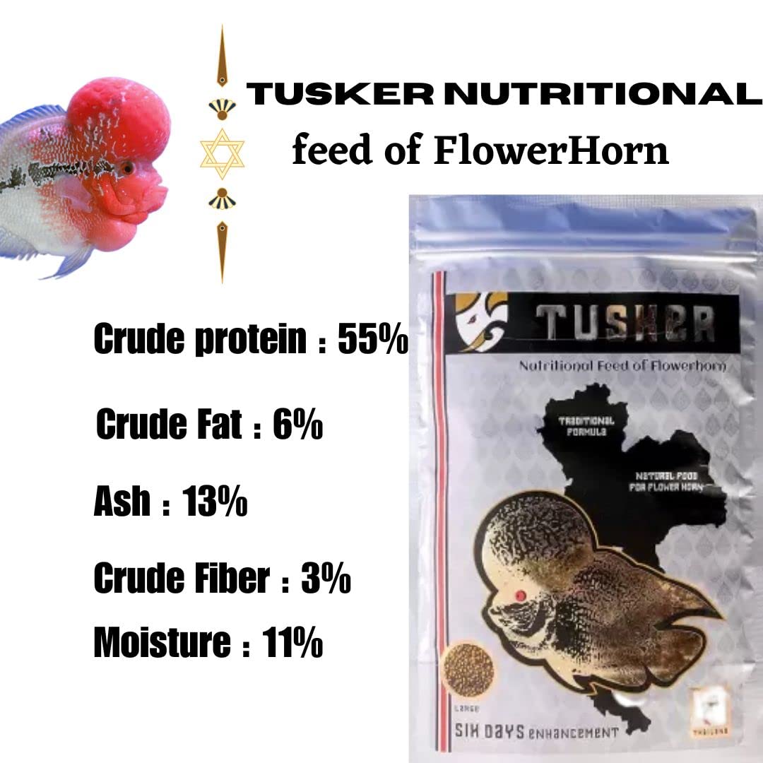 Tusker Flowerhorn Food 100g