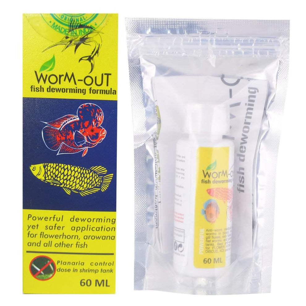 Worm Out - Deworming medicine 60ml – Veda Aquarium