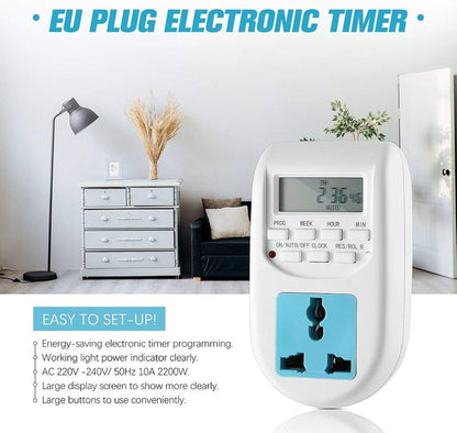 Auto timer for light & CO2