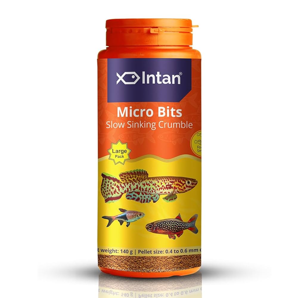 Native Micro Fish Intan Micro Bits | Premium Micro Fish Food for Fry & Nano Fish – Veda ...