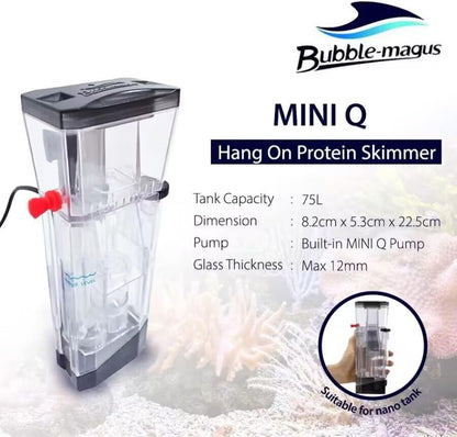 Bubble Magus Mini Q | Marine Protein skimmer