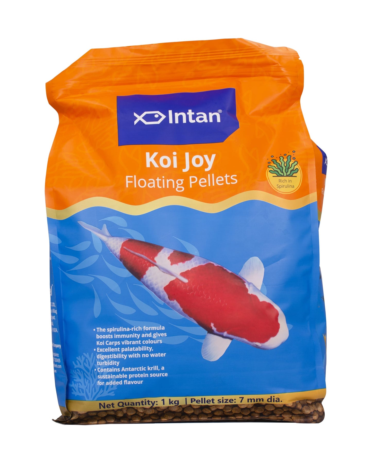 Intan Koi Joy Pellets - 1kg (7mm dia)