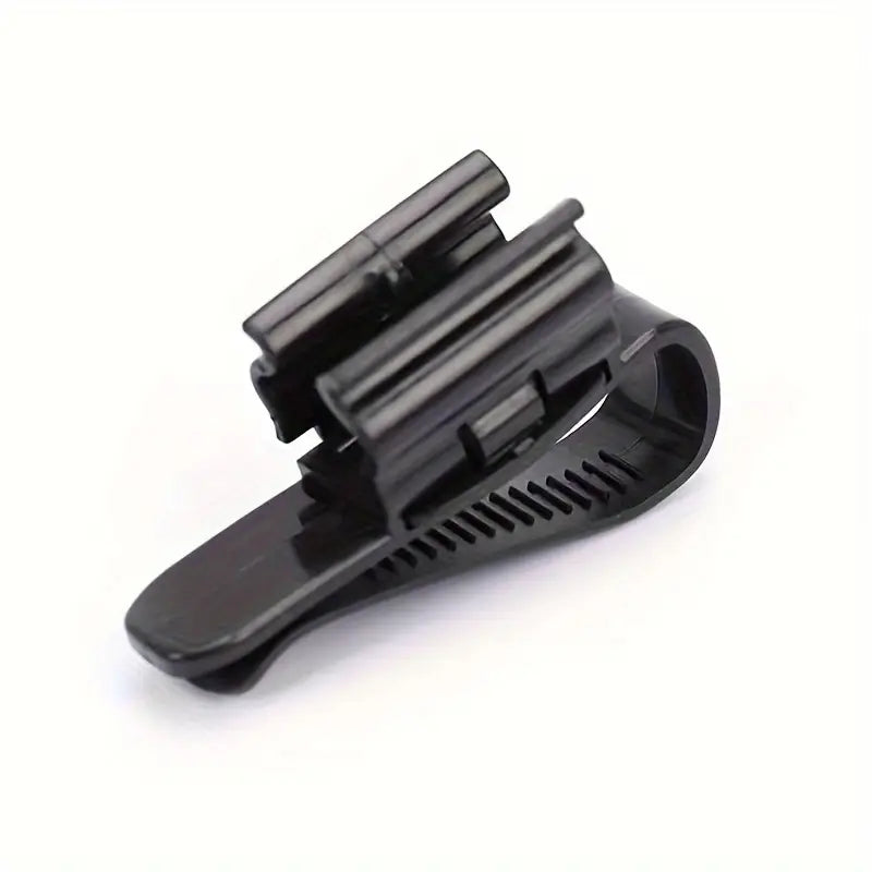 Vertical Pipe Fixing Clip Black (Pack of 2) | Aquarium Pipe Holder