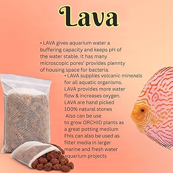 X Lava filter media | Lava rocks |  Aquatic remedies