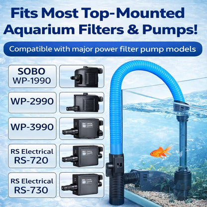 Top Filter Hose 115cm | Aquarium Filter Hose Pipe