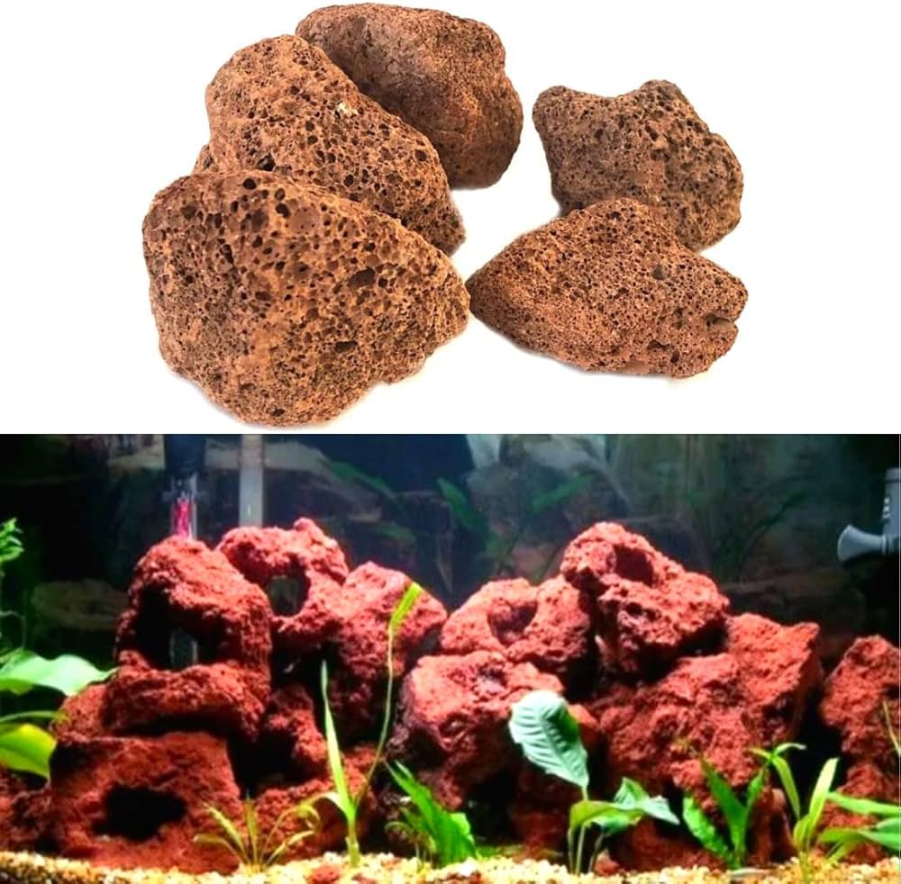 Red Lava Rocks | 1kg