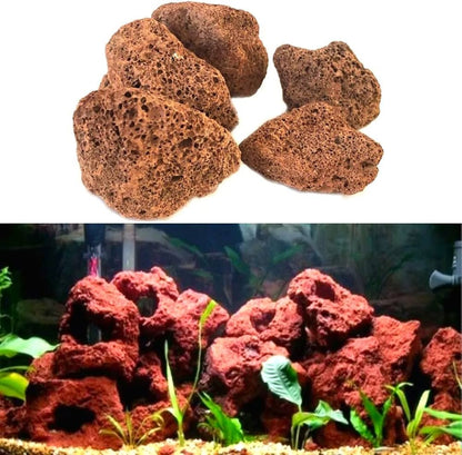 Red Lava Rocks | 1kg