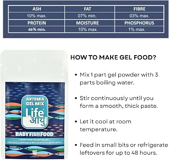 Artemia Gel Mix 15g | Life Aayuh Fish Food