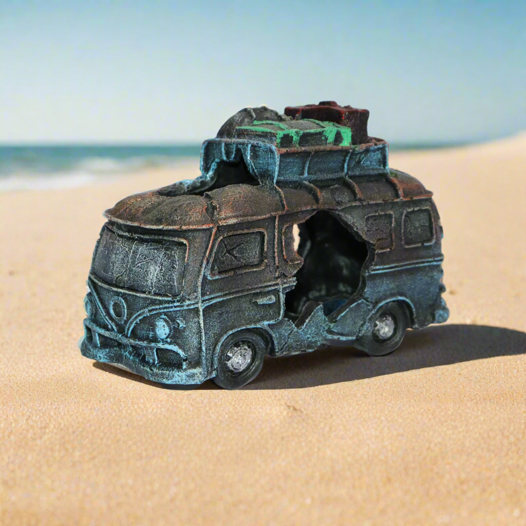Decor Crashed Van