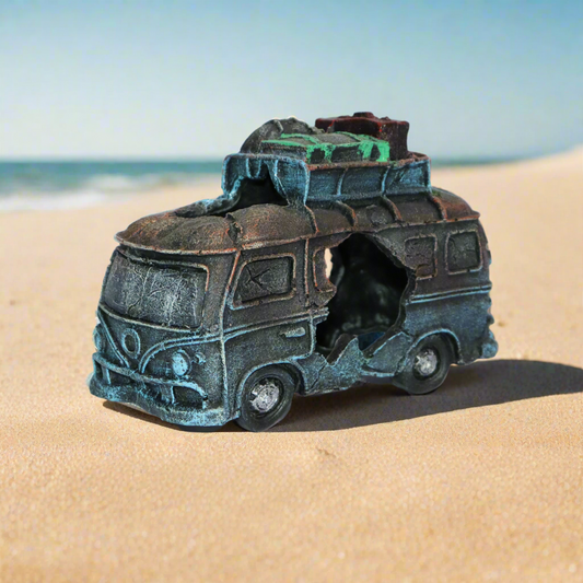 Decor Crashed Van