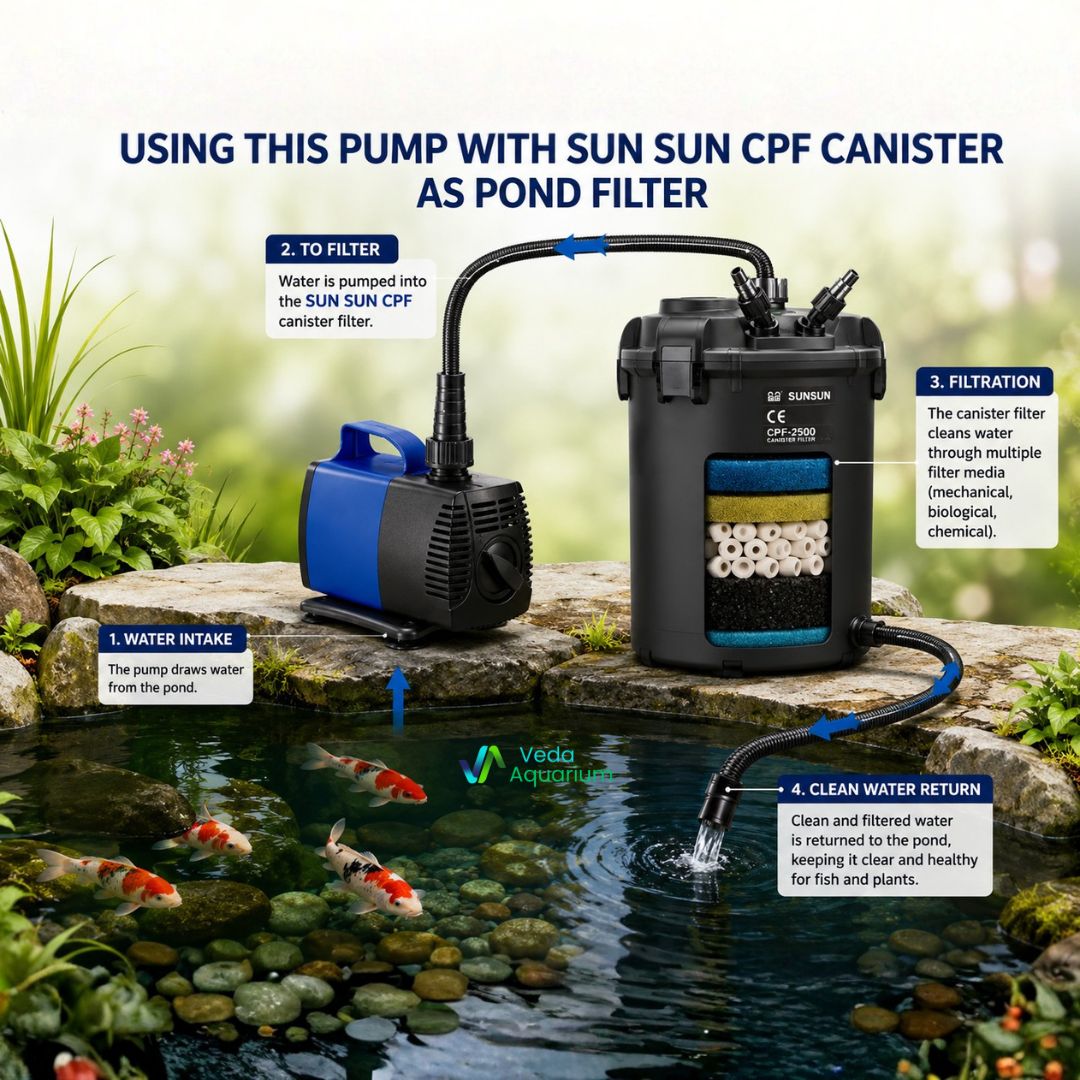 Reocean Eco Flow 3500 Water Pump | Aquarium & Pond Pump