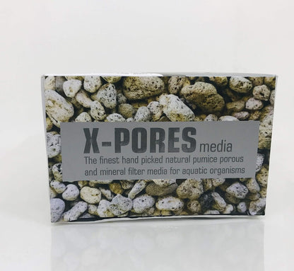 X pores Filter Media